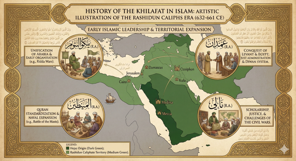 History of Khilafat in Islam