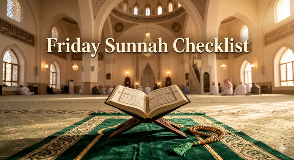 friday sunnah checklist