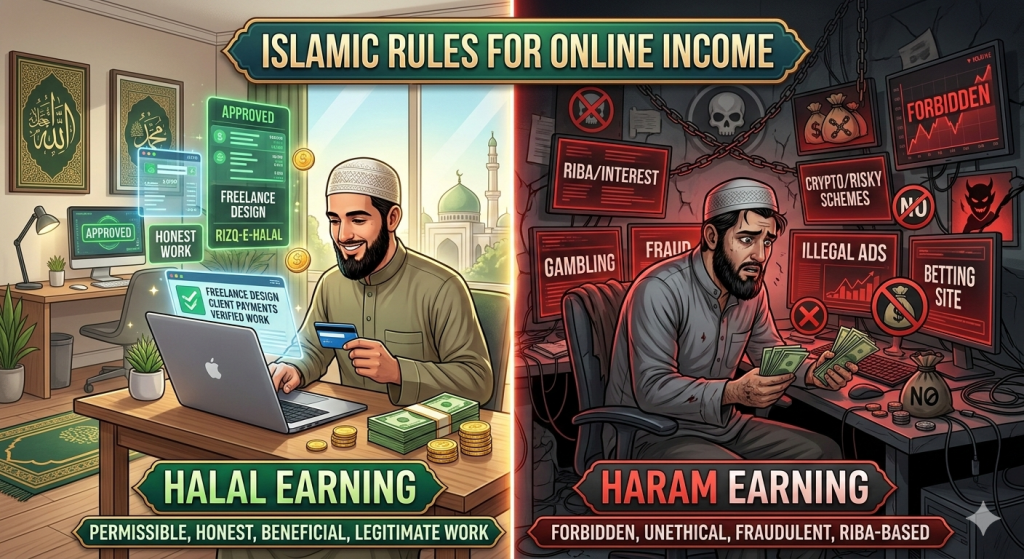 Online Earning Halal or Haram