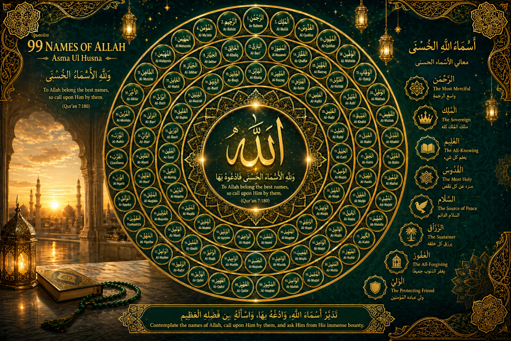 Surah Hashr Last 3 Verses