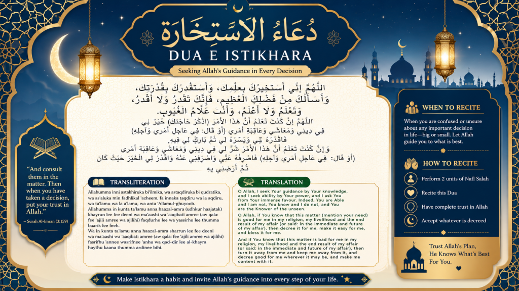 Dua e Istikhara